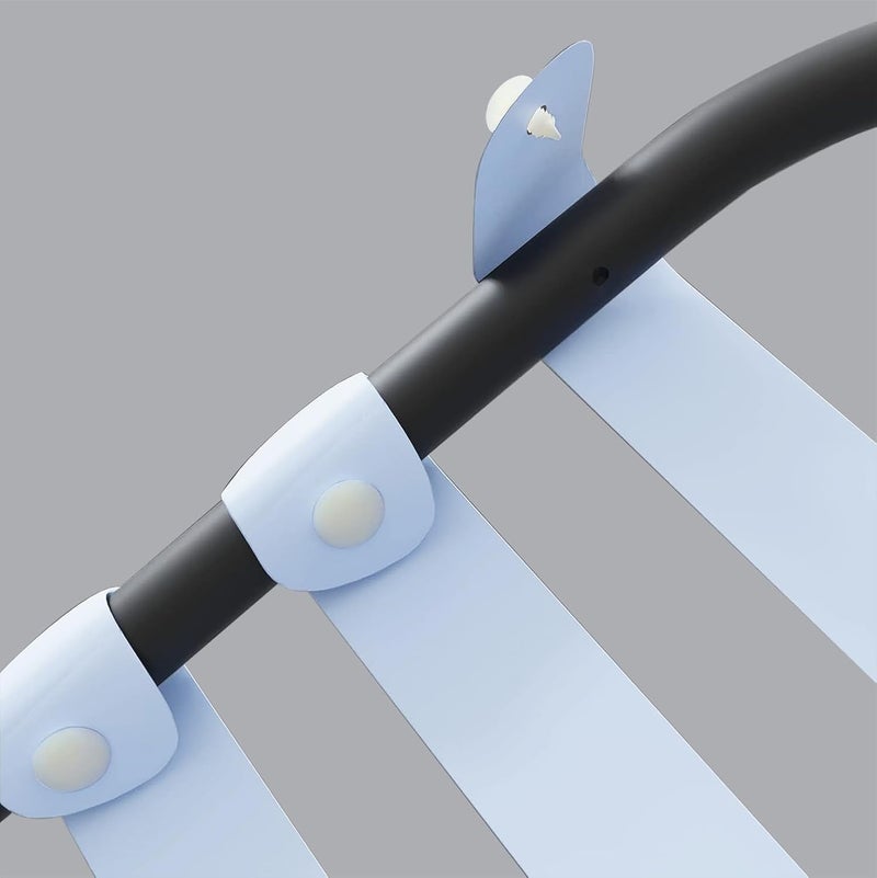 Lumpro Vinyl Straps for Patio Chair Repair Kit 2'' Wide 10 Ft Long Replacement Straps + 10 Free Rivets for Outdoor Lawn Furniture Chaise Lounge Repair (White) - Image 5